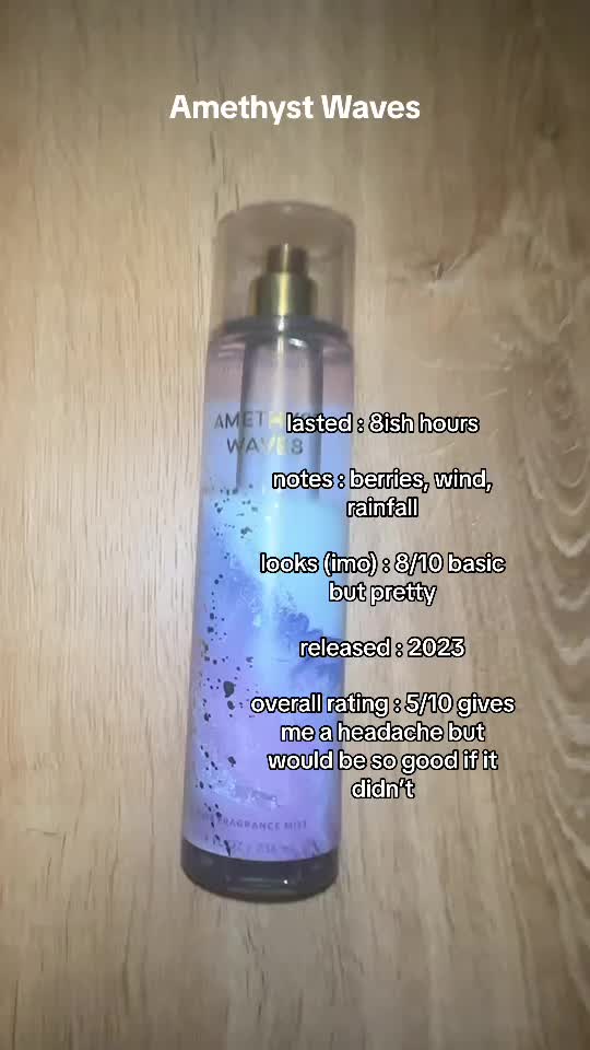 @rating bath and body scents