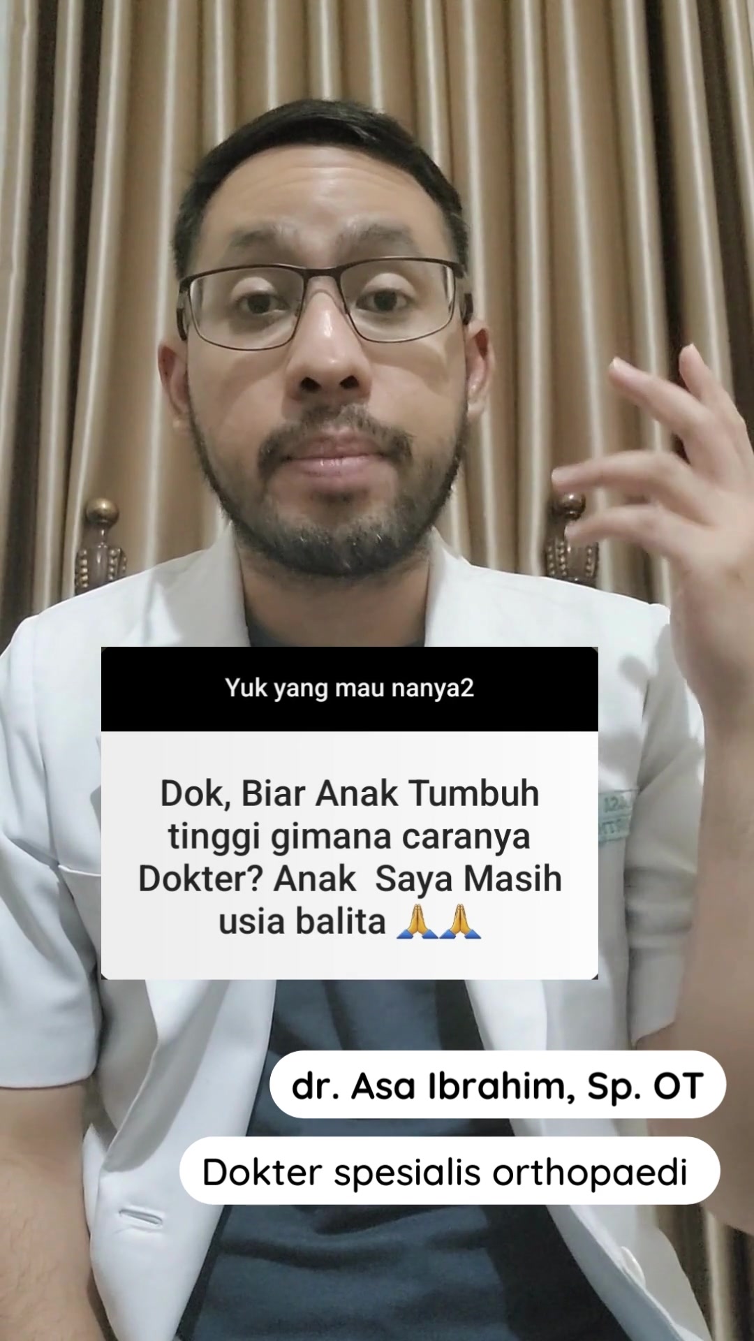 @dr. Asa Ibrahim, Sp.OT