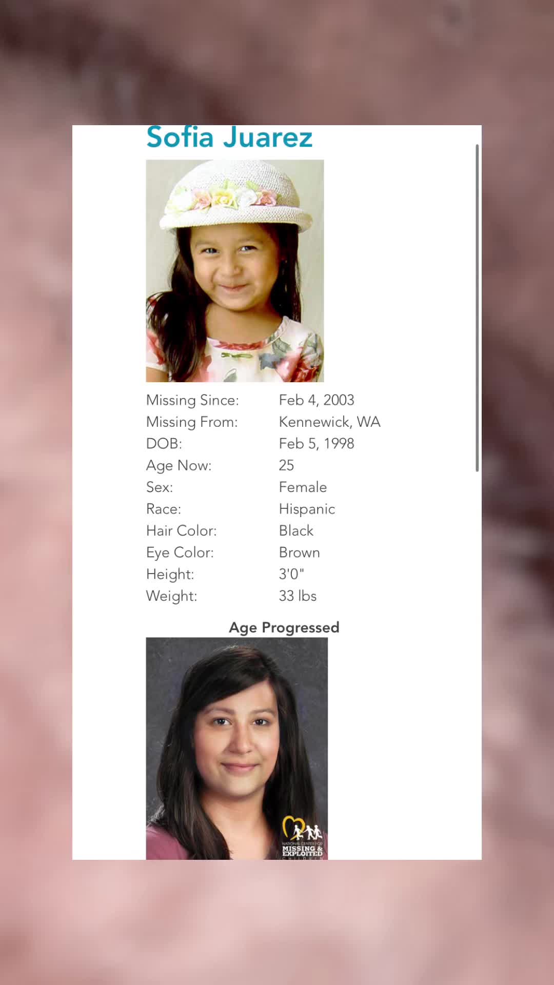 @missing children