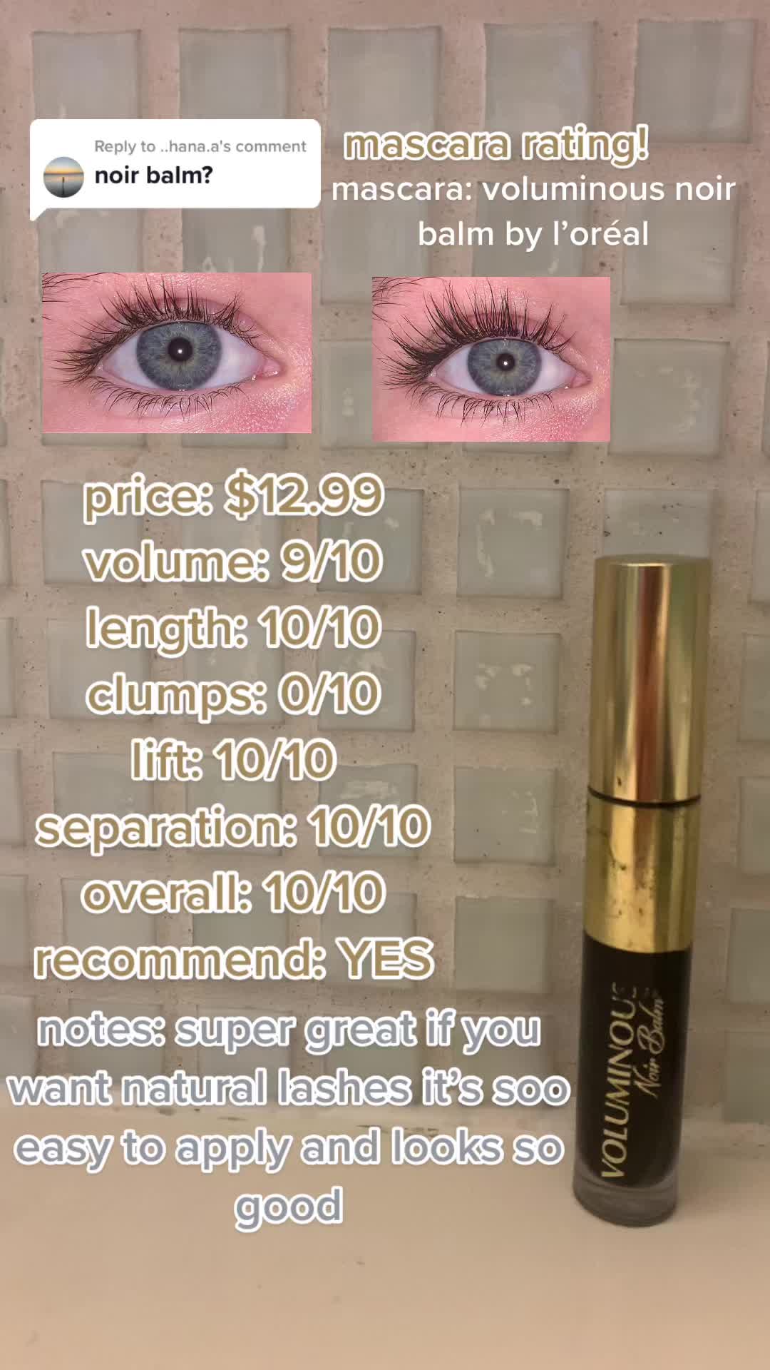 @mascara rating!!