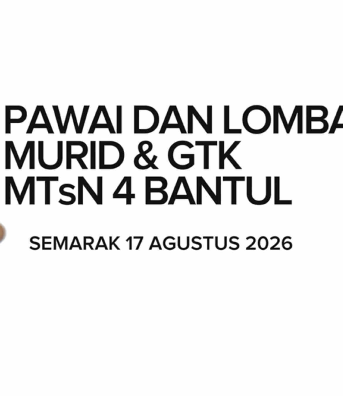 @MTs Negeri 4 Bantul