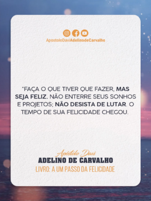 @Apóstolo Adelino de Carvalho