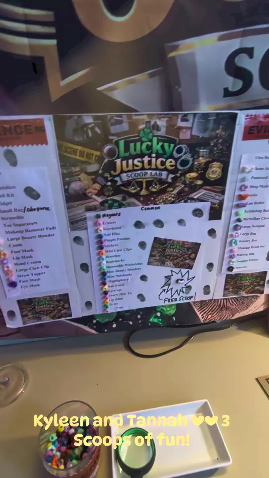 @Lucky Justice Scoop Lab