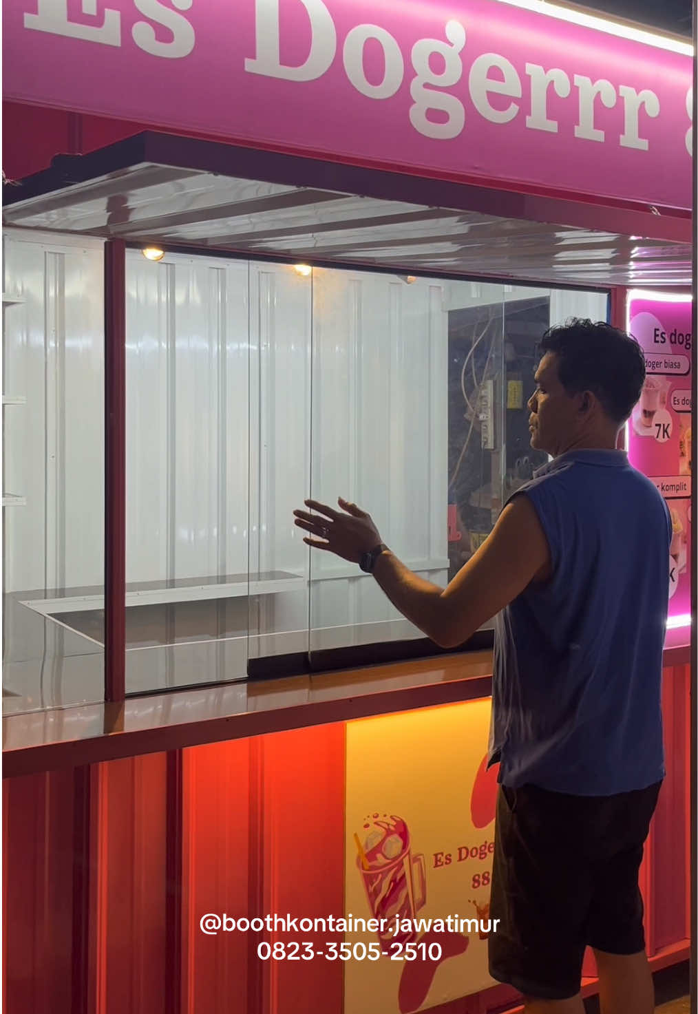 @Booth Container Jawa Timur