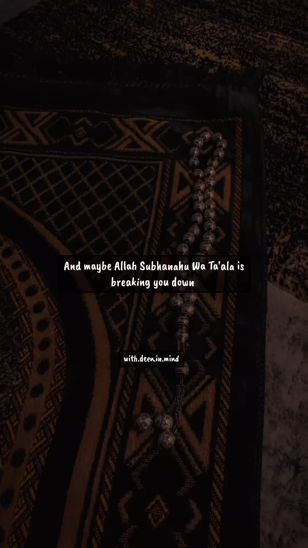 @With deen in mind