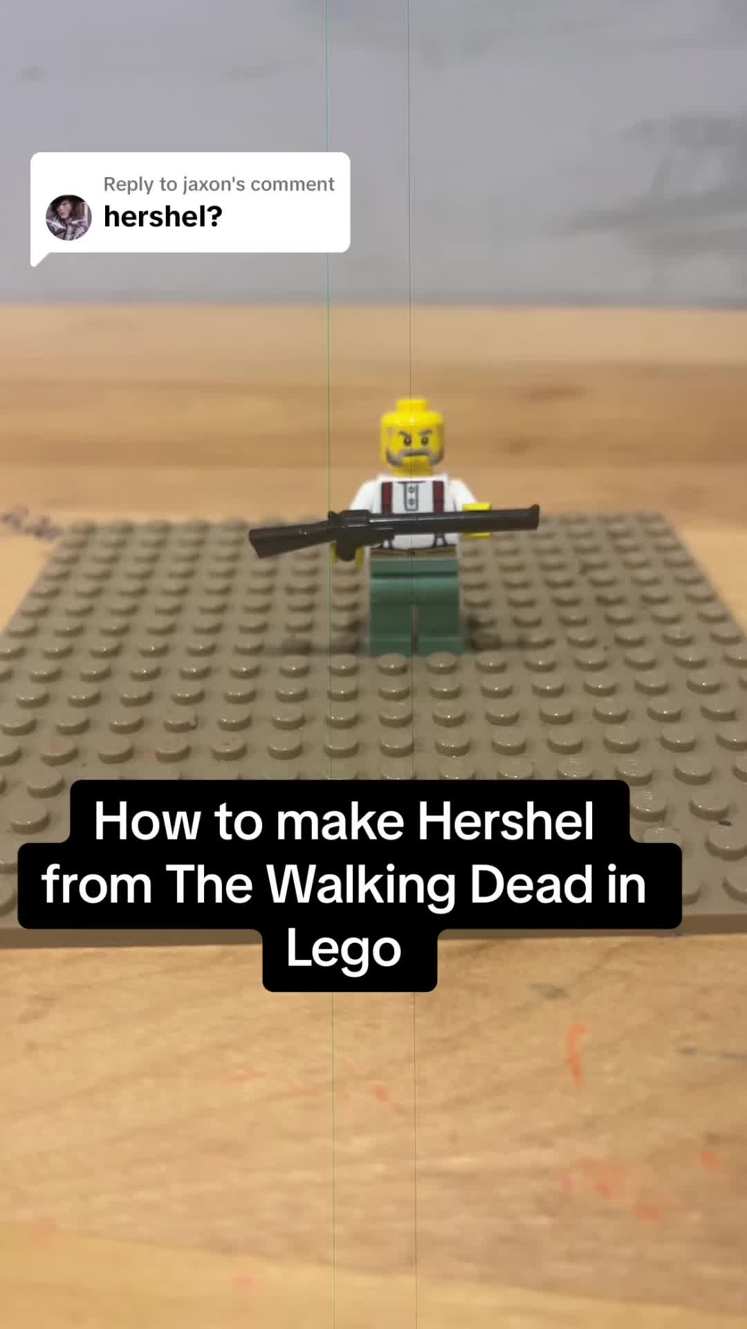@Lego walking dead  mini figure