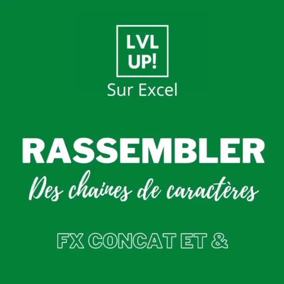 @Level Up Sur Excel