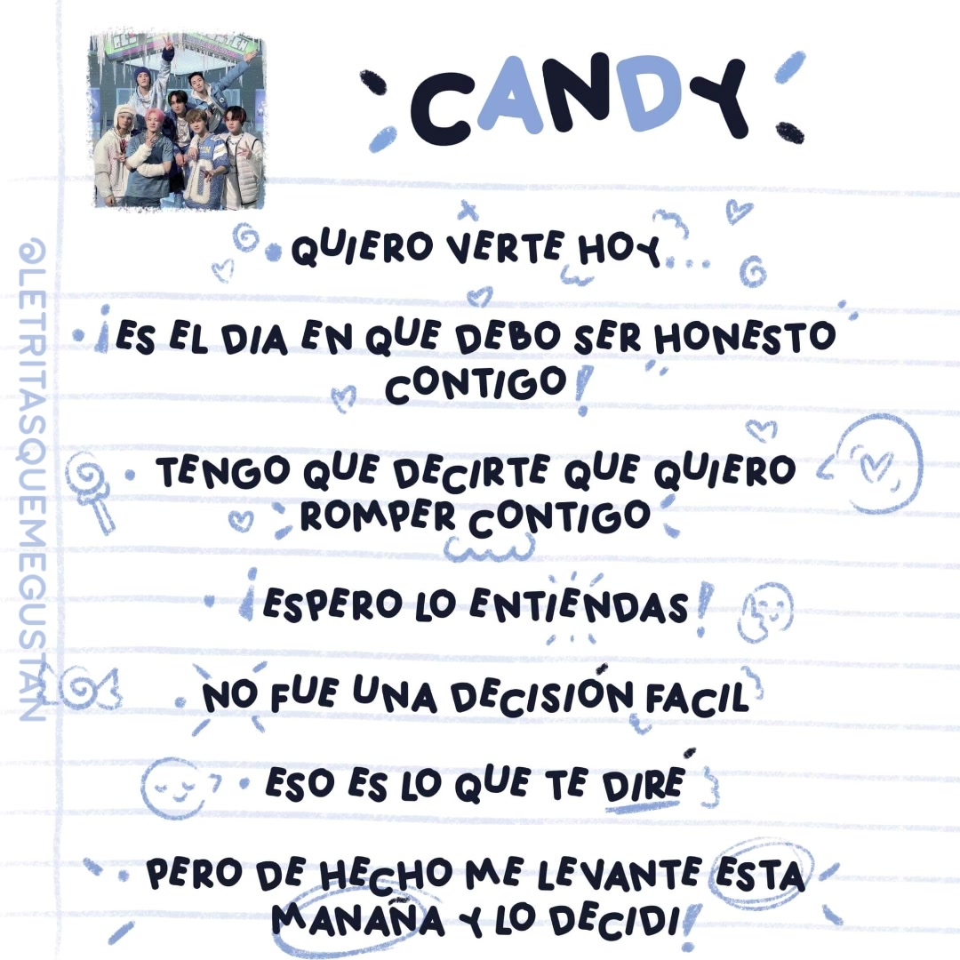 @Lyrics de canciones que amo!;)