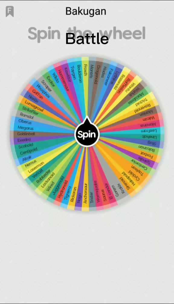 @Spin The Wheel Anime Series