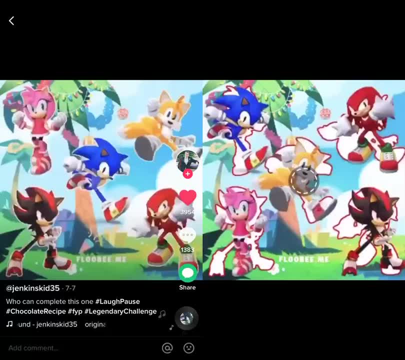 @Sonic the hedgehog