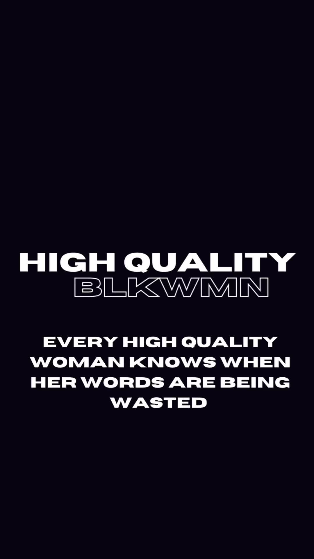 @High Quality BLKWMN