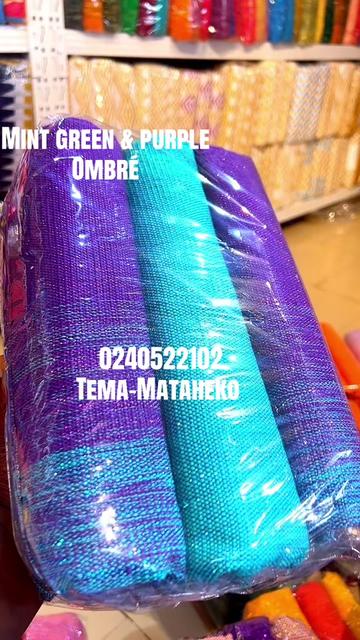 @KENTE VENDOR IN TEMA-MATAHEKO