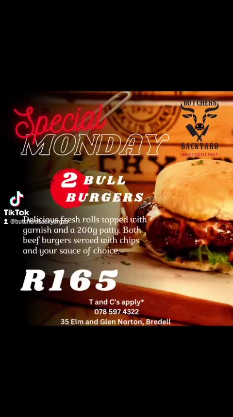 @Butchers Backyard za
