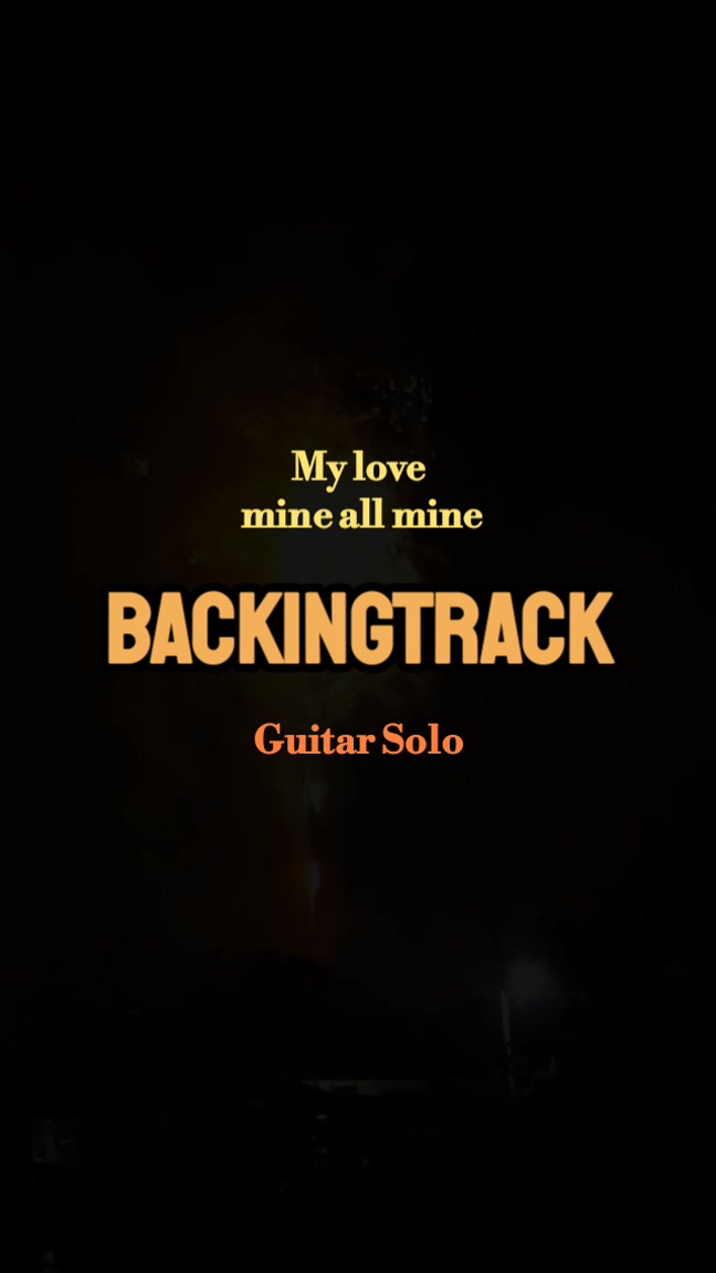@Vidguitar Backingtrack