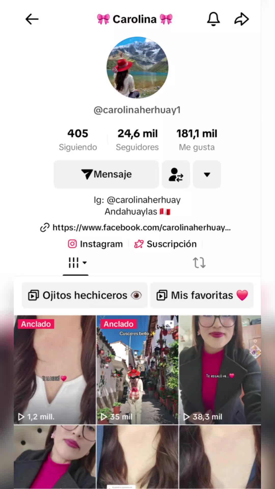 @🦋Carolina Herhuay🦋