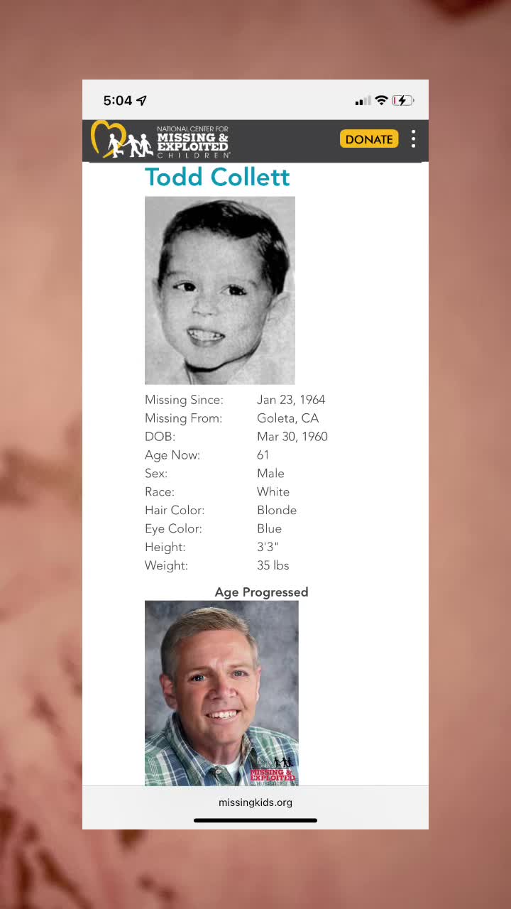 @missing children