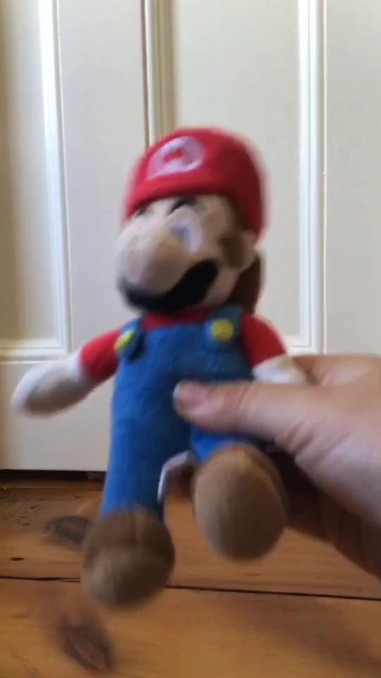 @Mario plushie