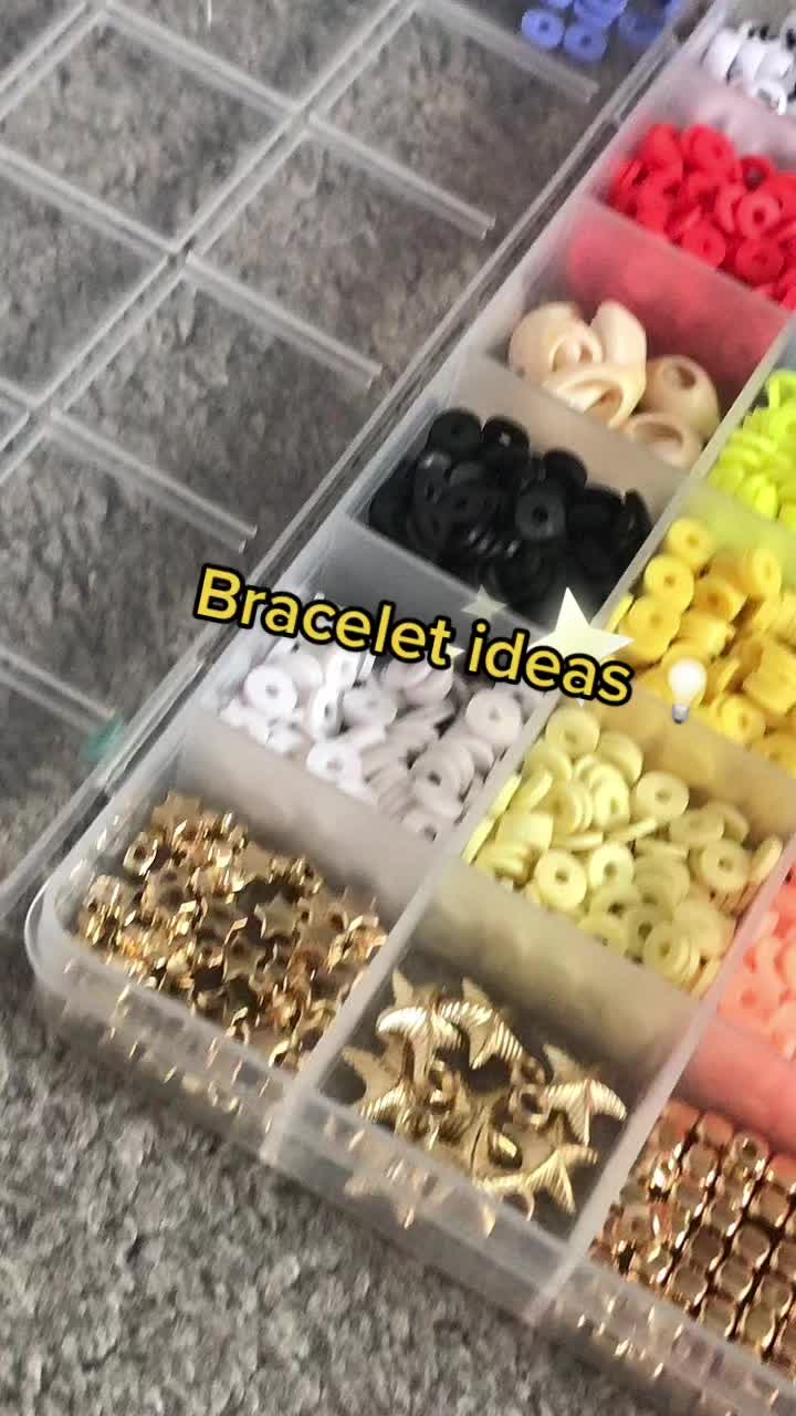 @Clay bead bracelets