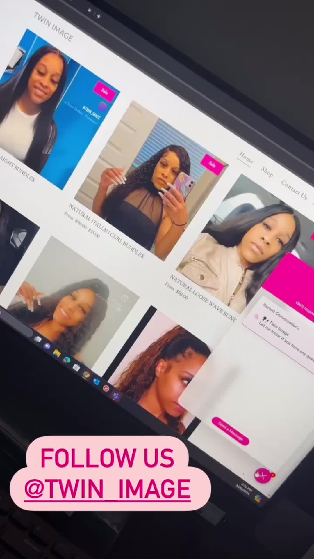 @Twin Image Hair