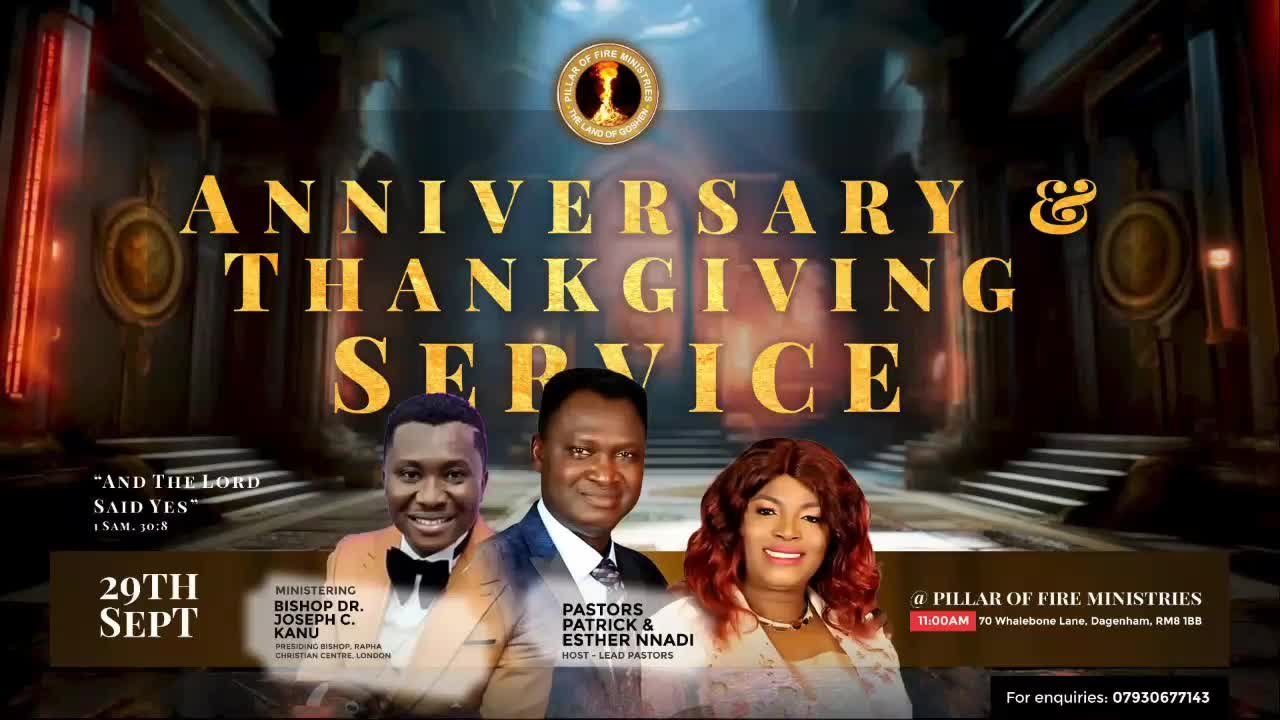 @Bishop Dr. Joseph C. Kanu