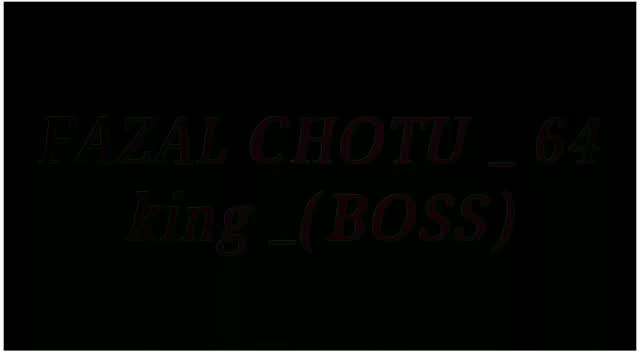 @Fazal Chotu syed