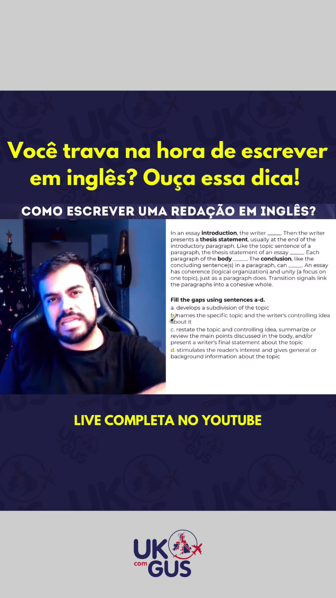 @Aprender ingl&ecirc;s