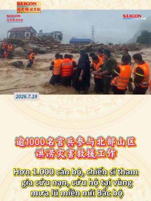 @西贡解放日报-Báo SGGP bản Hoa văn