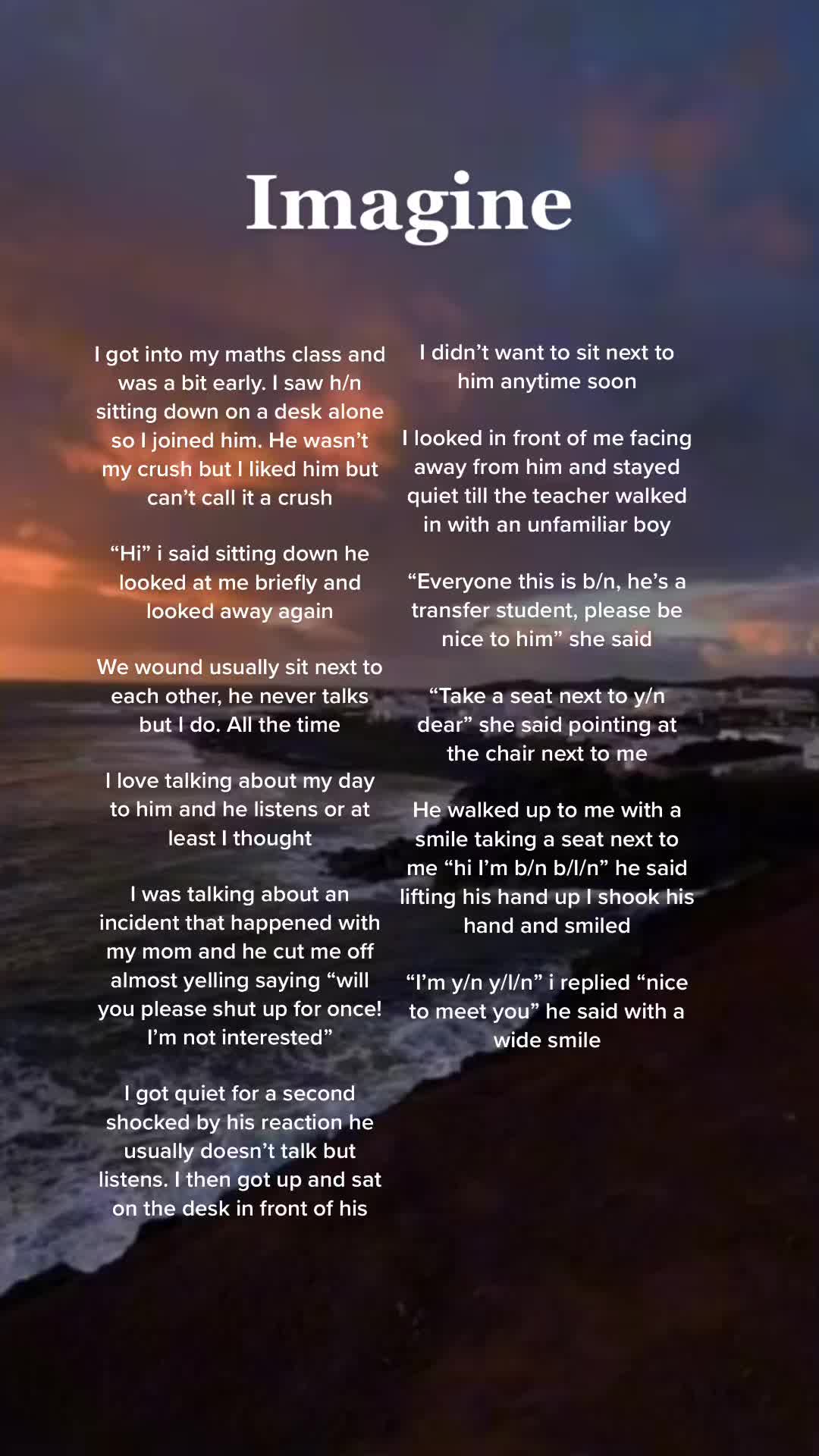 @Imagine <3