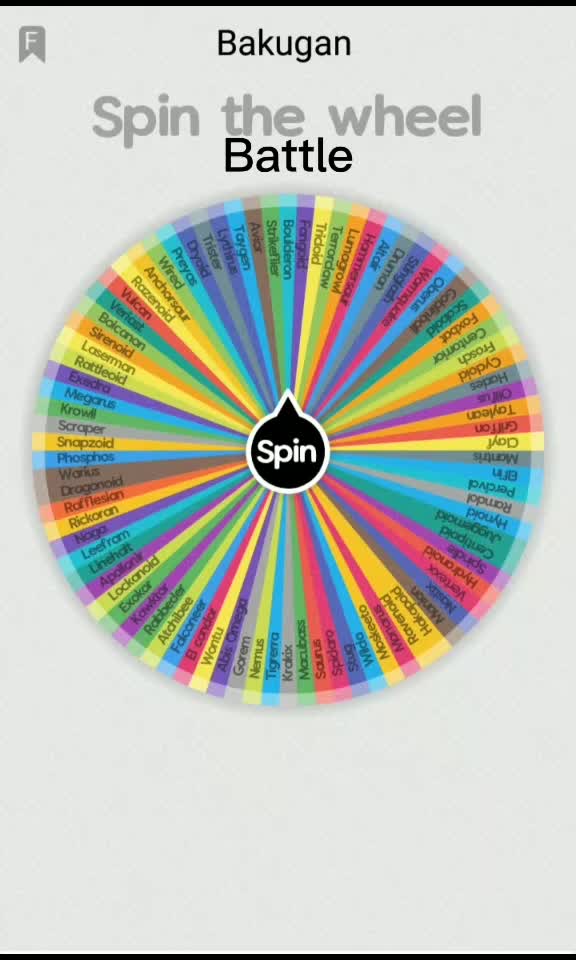 @Spin The Wheel Anime Series