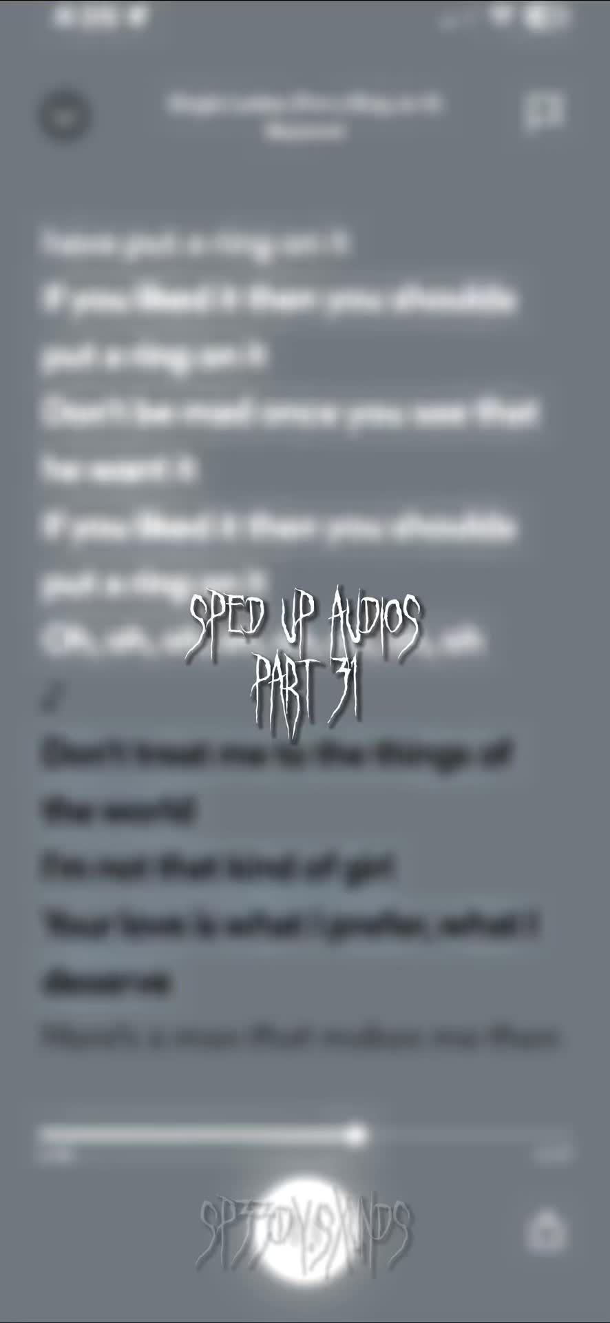 @sped up songs