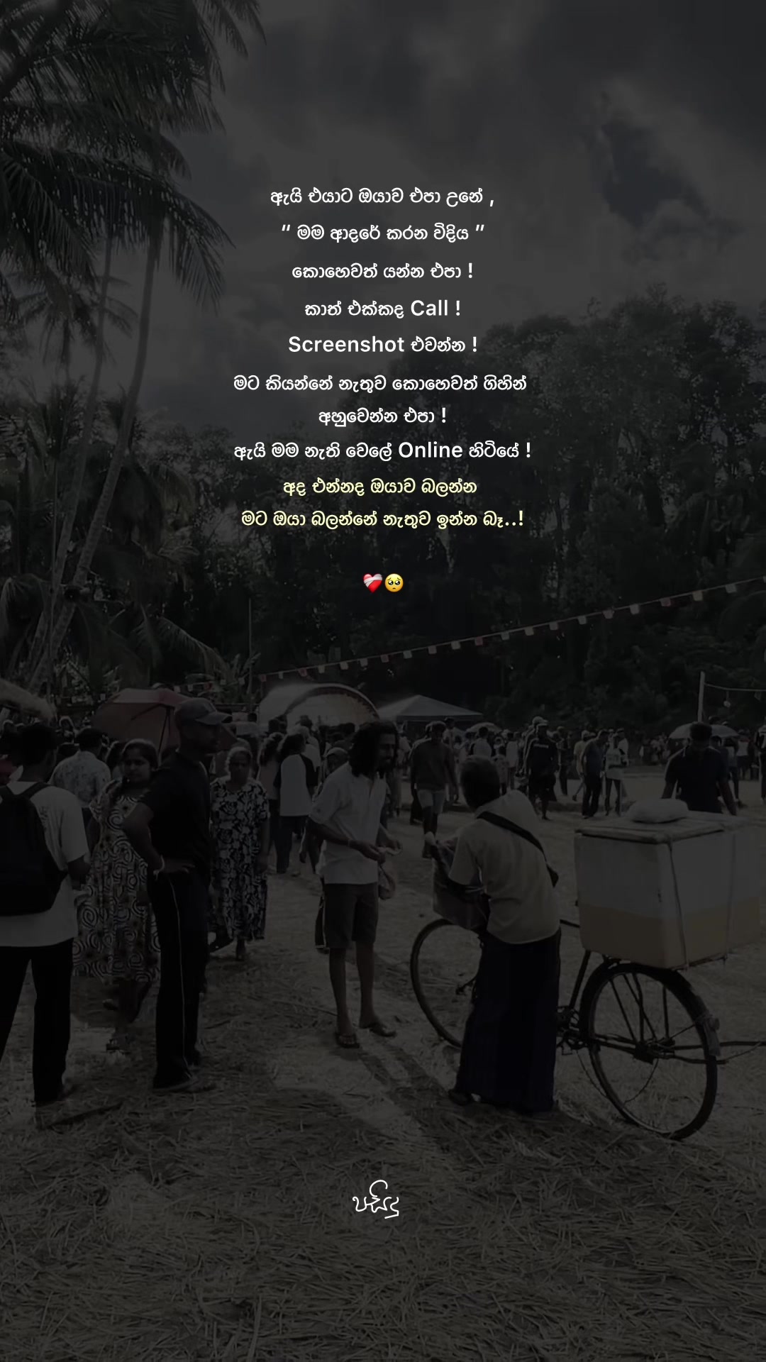 @𝗣𝗮𝘀𝗶𝗻𝗱𝘂 🤍 !