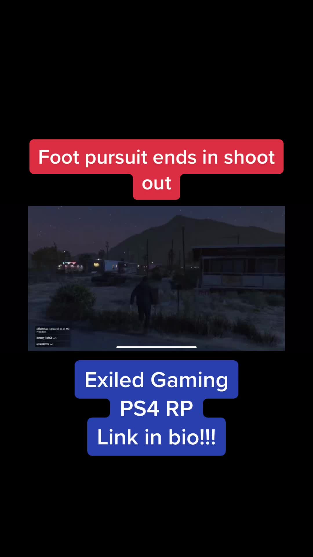 @Exiled Gaming Roleplay PS4