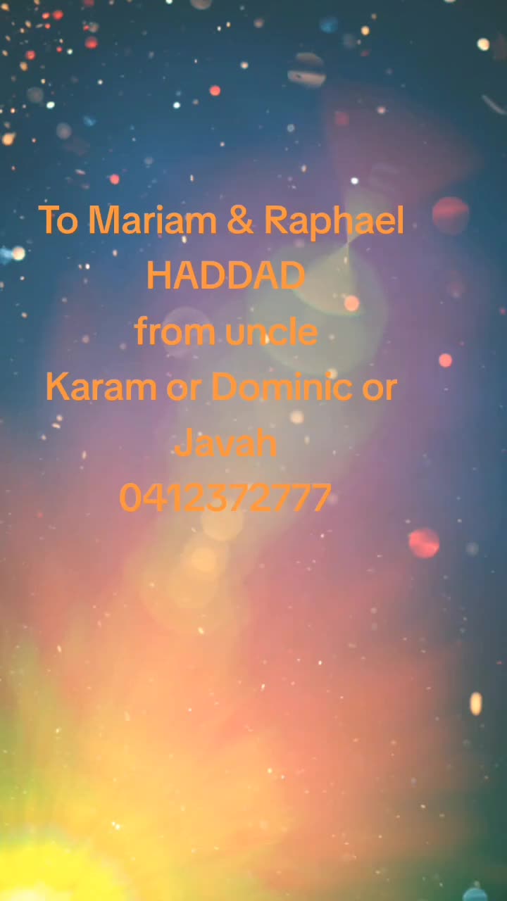 @KaRam كرم عبدالاحد بشير سمعان