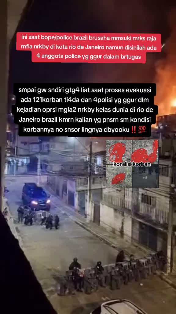@rio de janeiro brasil incident