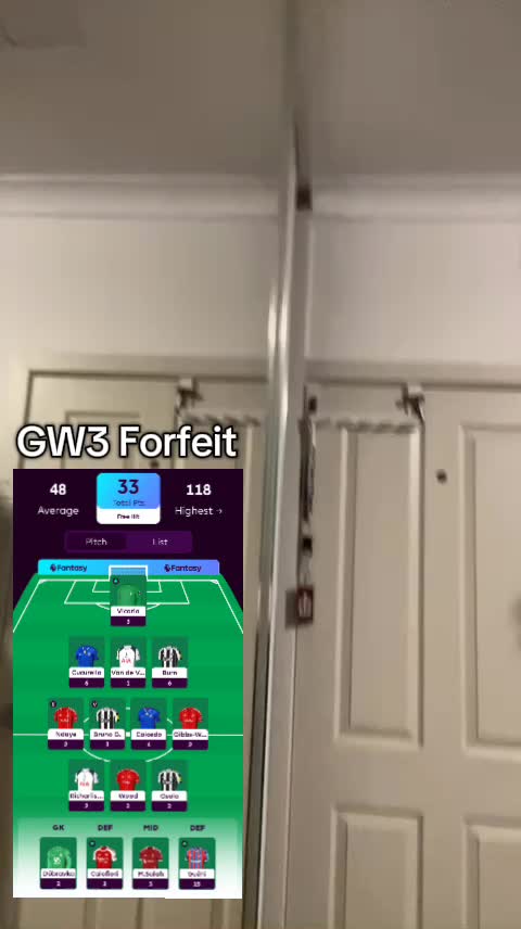 @FPL Forfeits