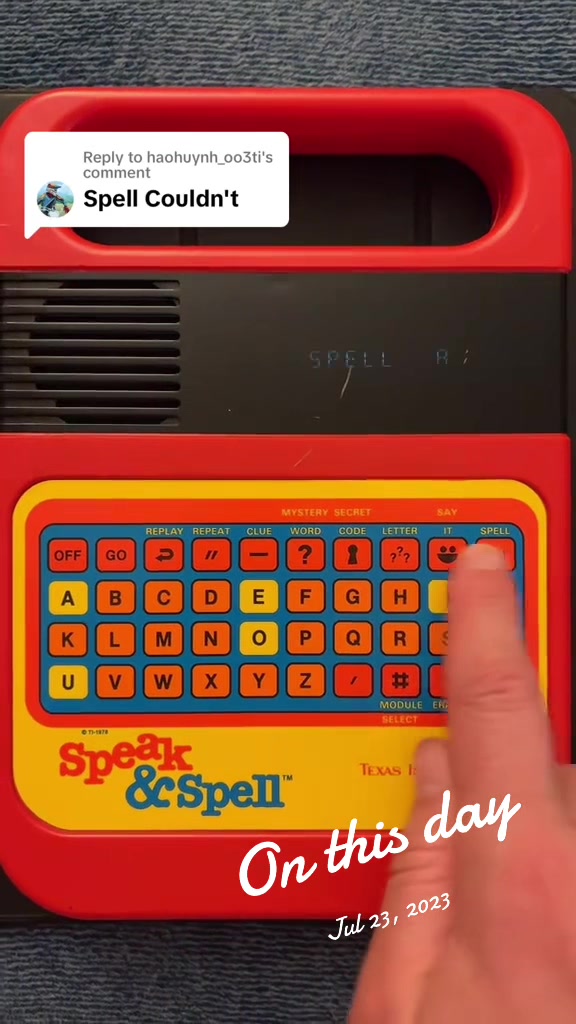 @SpeakAndSpell