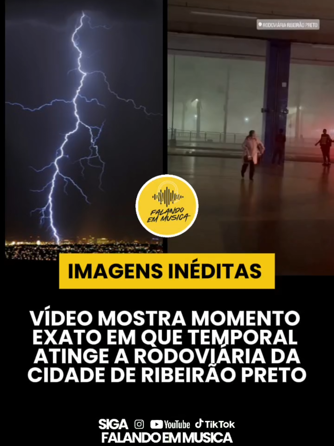 @Falando em música