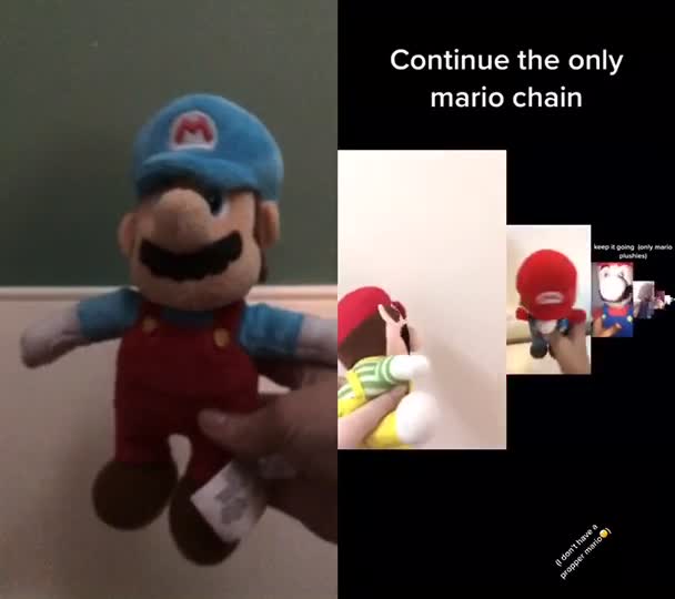 @Mario plushie