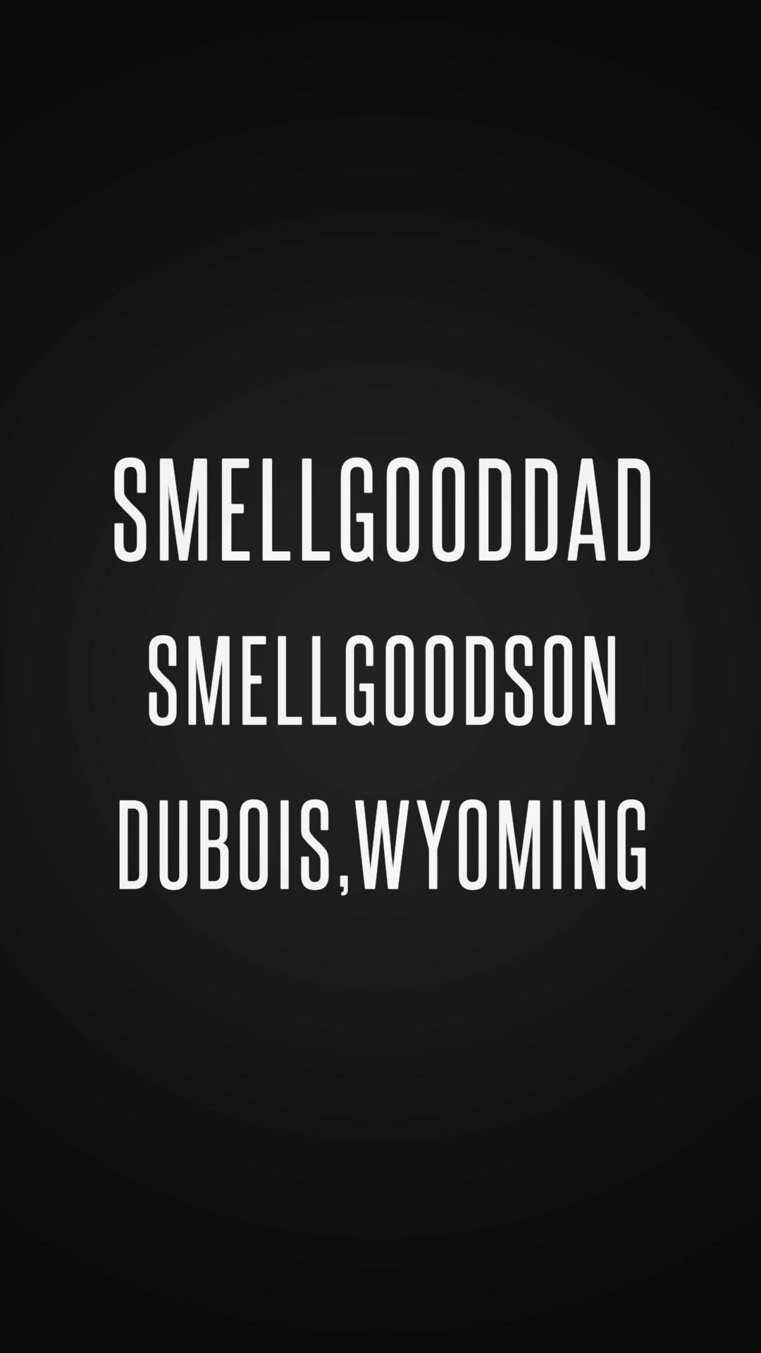 @SmellGoodDad