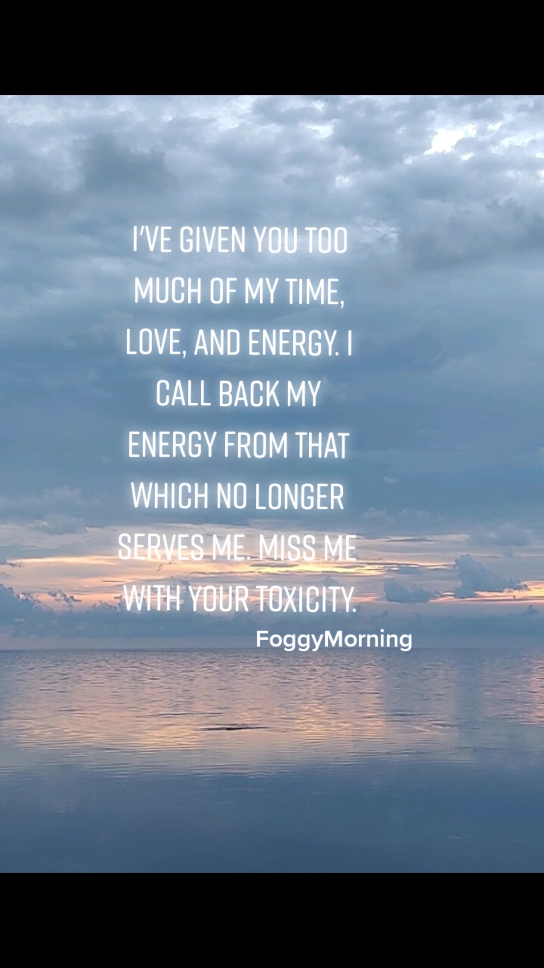 @Foggymorning