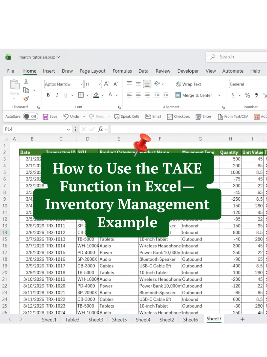 @Excel Tutorials