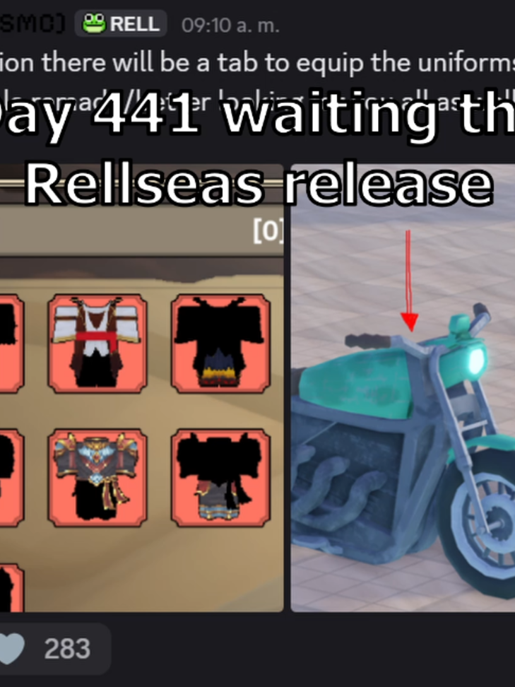 @Waiting RellSeas Release
