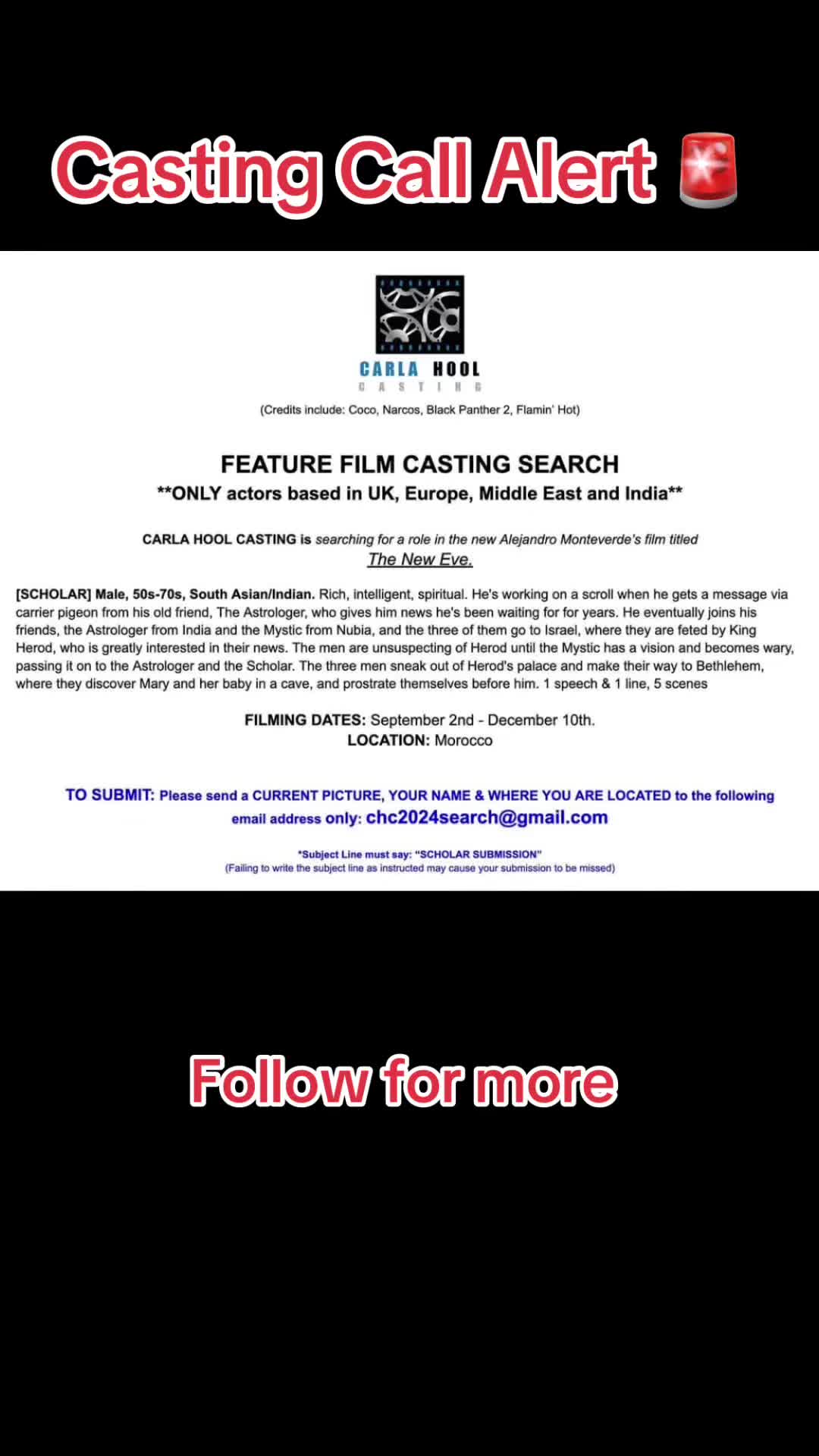 @UkCastingCalls
