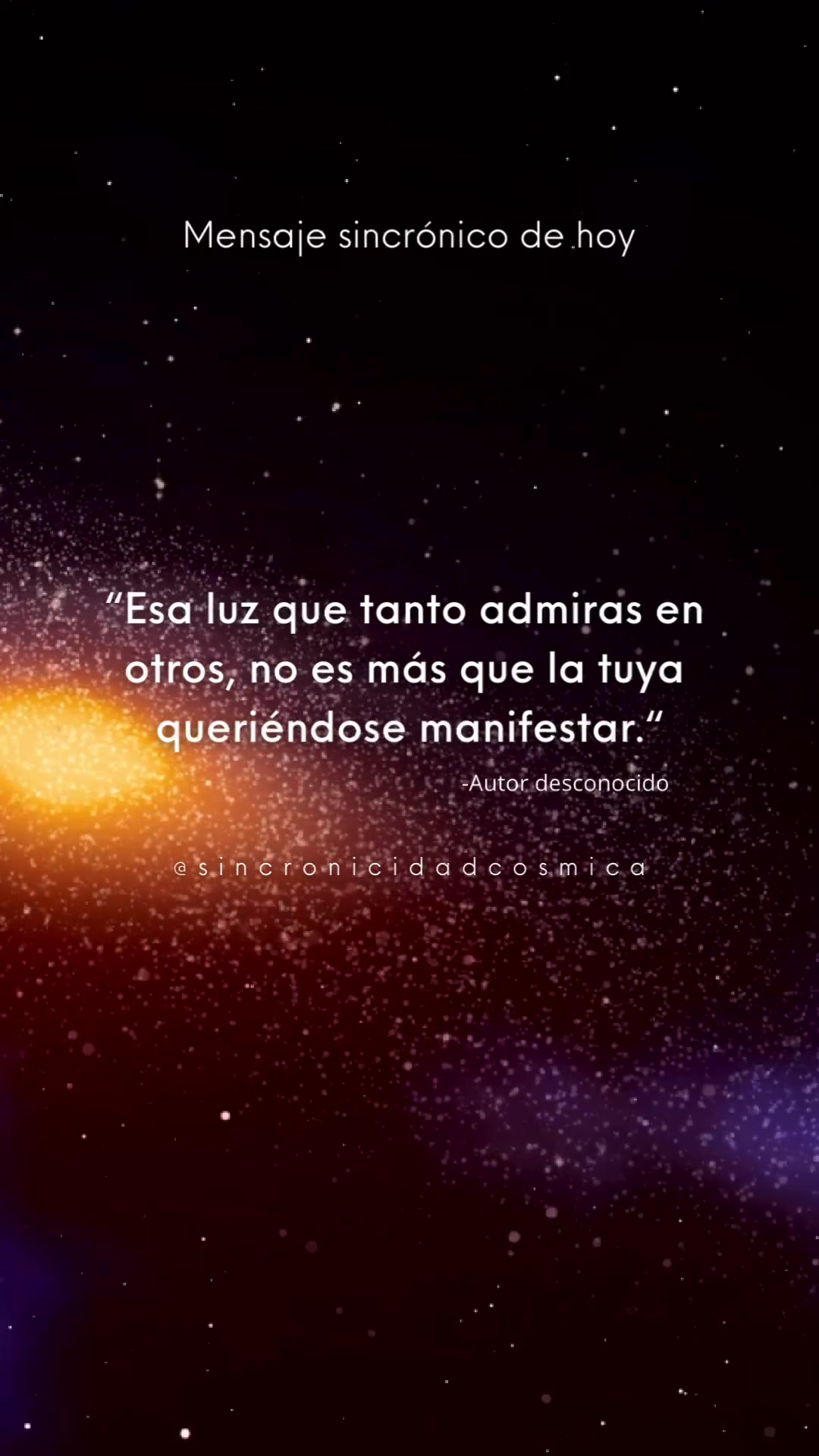 @Sincronicidad C&oacute;smica 💫