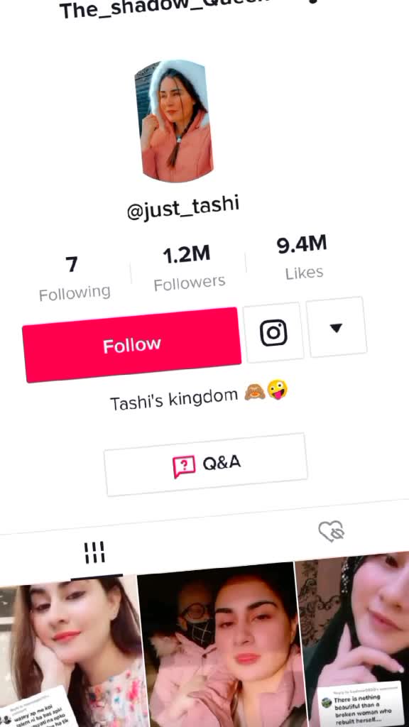 @tiktok Queen tashi ❤