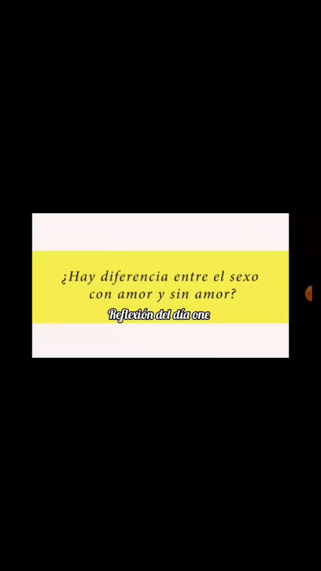@Reflexi&oacute;n del d&iacute;a One