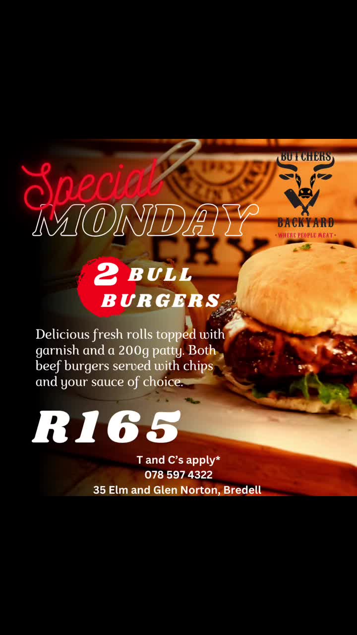 @Butchers Backyard za