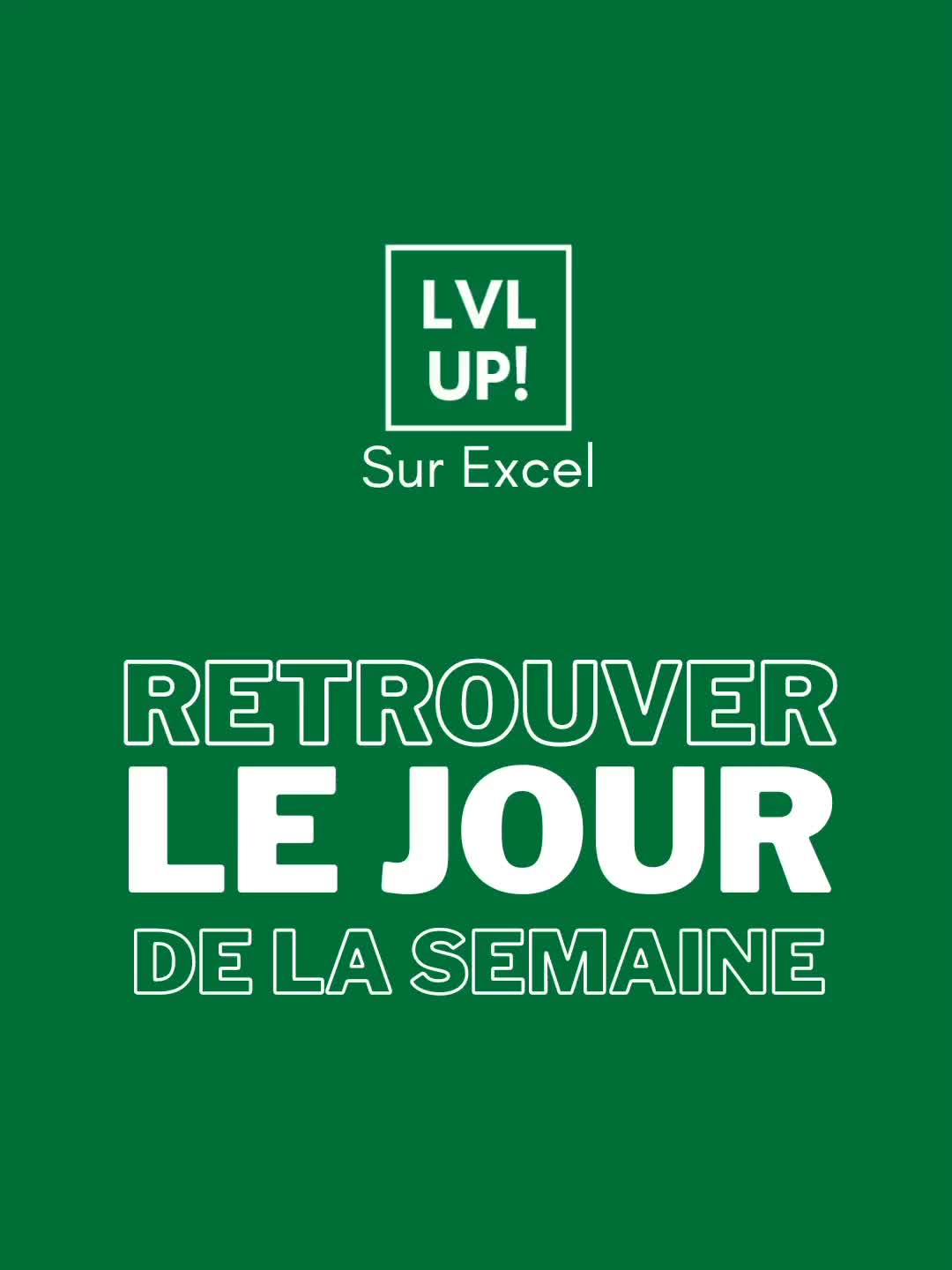 @Level Up Sur Excel