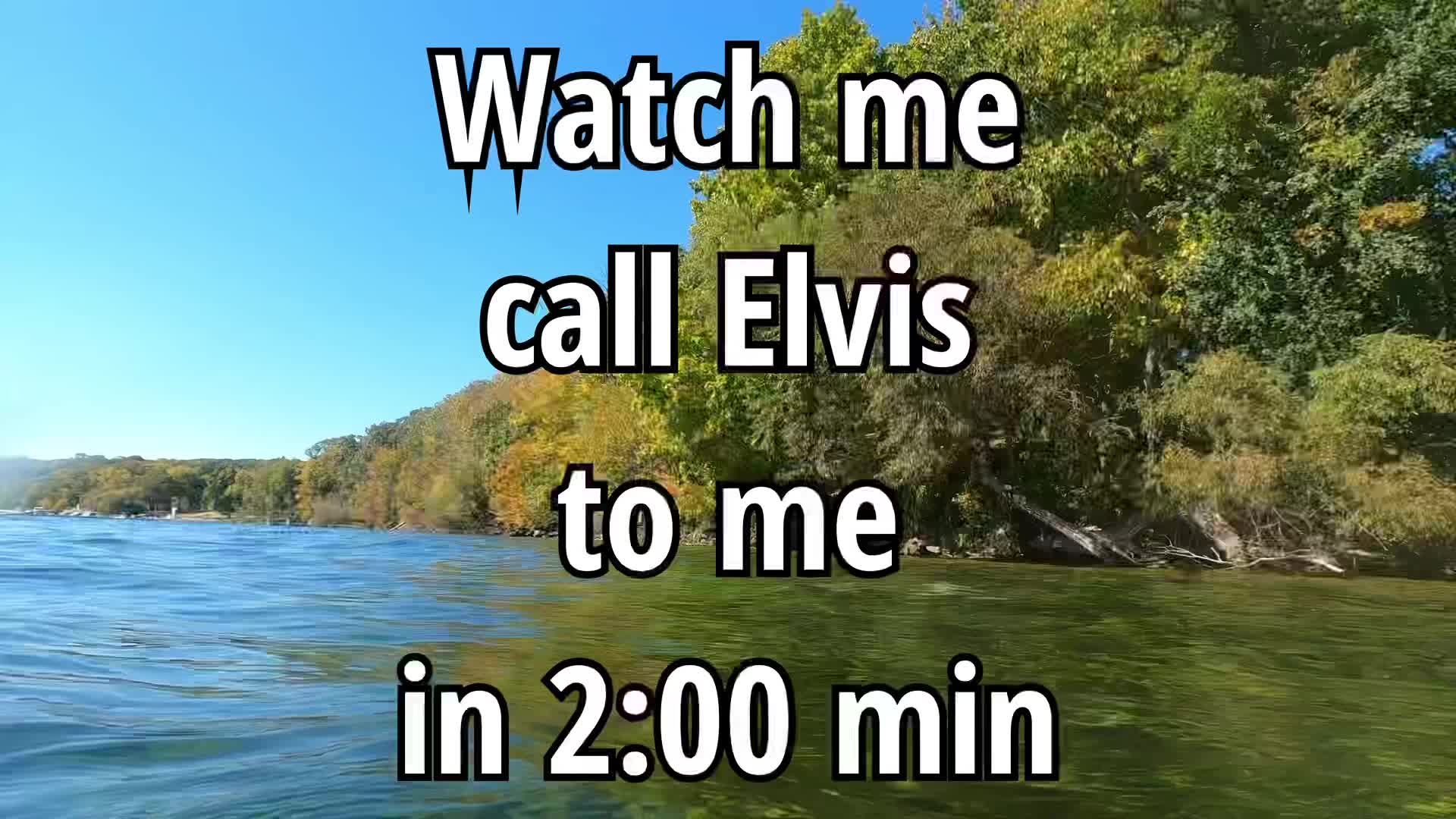 @Elvis the Smallmouth