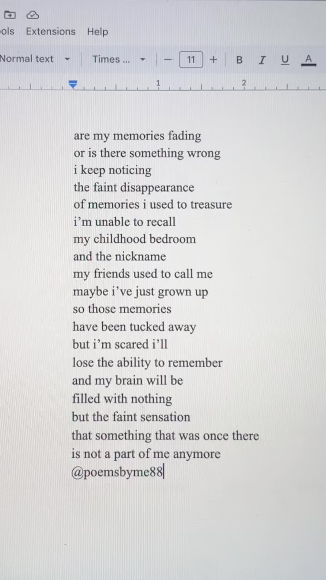 @poems